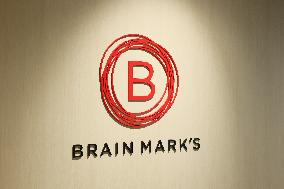 Brain Marks signage and logo